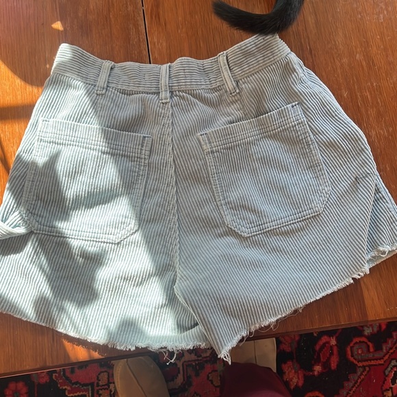 Pacsun corduroy blue shorts. Size 26’ - Picture 2 of 8